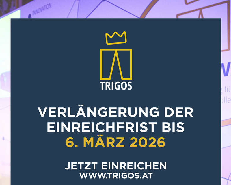 TRIGOS 2026 - Einreichphase-Verlängerung